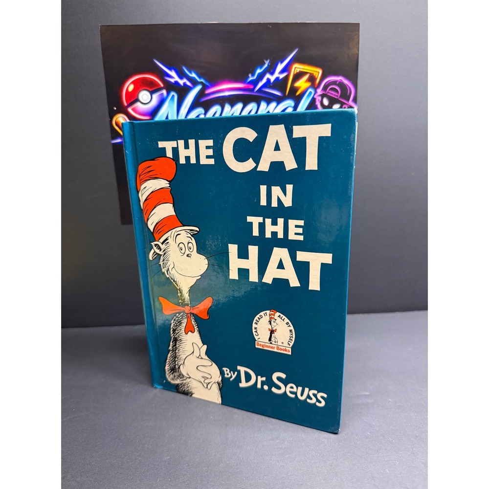 The Cat in the Hat by Dr. Seuss Hardcover Beginner Books Random House 1957